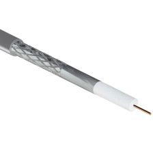 (Архив)Кабель коаксиальный Rexant RG8, PVC, однослойный экран +95%, 50 Ом, бухта, 100 м, d , цвет: серый