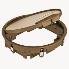 Люк напольный BETTERMANN GESR7, пластик, с ручкой, 66х294 мм (ВхШ), модулей: 10, универсальный, цвет: бежевый