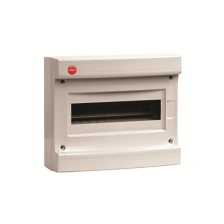 Щит электрический настенный DKC RAM base IP40, 1ряд. 18мод., с клеммным блоком, дверь: без двери, корпус: пластик, цвет: серый