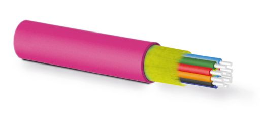 Кабель волоконно-оптический Hyperline FO-MC3-IN-504-12-LSZH-MG
