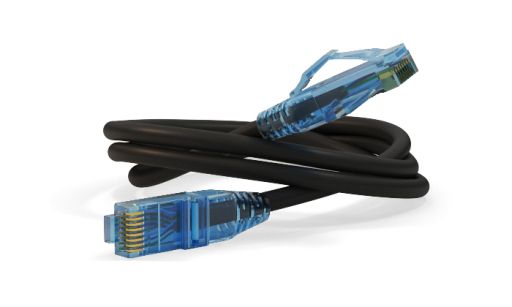 Шнур коммутационный Hyperline PC-LPM-UTP-RJ45-RJ45-C6-3M-LSZH-BK