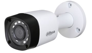 (Архив)Видеокамера HDCVI Dahua, bullet-камера, помещ./улица, 1/2,9’, 1920х1080, 25к/с, ИК, цв:0,02лк, об-в:3,6мм, DH-HAC-HFW1220RP-0360B
