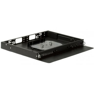Бокс оптический Hyperline FO-19V-1U-3xSLT-W130H30-24UN-BK