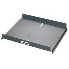 Полка Panduit, 2U, 84х594х356 мм (ВхШхГ), для стоек, цвет: чёрный