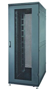 (Архив)Дверь (к шкафу) Eurolan D9000, 42U, 750 мм Ш, перфорация, цвет: чёрный