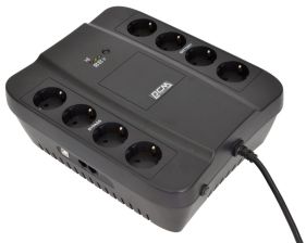 ИБП Powercom SPIDER, 850ВА, линейно-интерактивный, напольный, 285х232х103 (ШхГхВ), 230V,  однофазный, Ethernet, (SPD-850U)