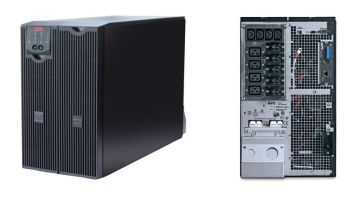 (Архив)ИБП APC Smart-UPS, 10000ВА, линейно-интерактивные, напольный, 4 х АКБ: с 4 встроенными акб, 432х663х263 (ШхГхВ), 230V,  однофазный, Ethernet, (