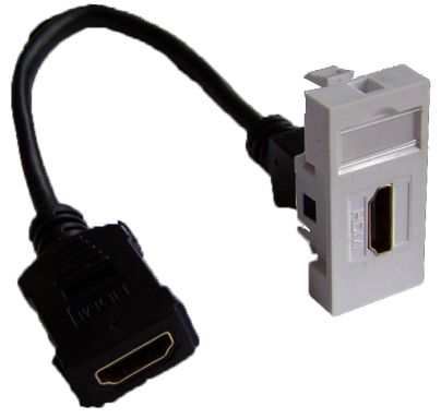 Вставка Lanmaster LAN-SIP-22HDMI-WH