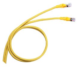 Шнур комм. Legrand LCS3, кат. 6A, неэкр., U/UTP, RJ45/RJ45, PVC, AWG26, 2м, жёлтый