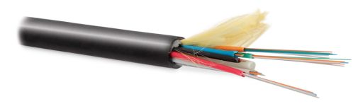 Кабель волоконно-оптический Hyperline FO-MB-IN/OUT-503-12-LSZH-BK