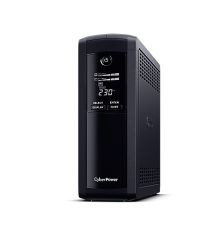 ИБП CyberPower Value Pro, 1200ВА, шнур 1.5 метра, линейно-интерактивный, напольный, 100х281х355 (ШхГхВ), 220V,  однофазный, (VP1200ELCD)