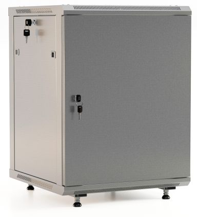 Шкаф телекоммуникационный настенный Hyperline TWB-FC-1845-SR-RAL7035