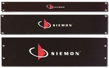 Фальш-панель Siemon, неперфорированная, 1U, 45 мм В, плоская, для шкафов и стоек, цвет: чёрный