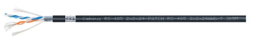 Кабель интерфейсный промышленный Cabeus RS-485 2x2x24AWG/7