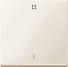 Клавиша для выключателя Merten System M, 1, цвет: бежевый, для 2-ух полюсного выключателя, (MTN432244)