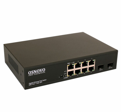 Коммутатор OSNOVO SW-80802(150W)
