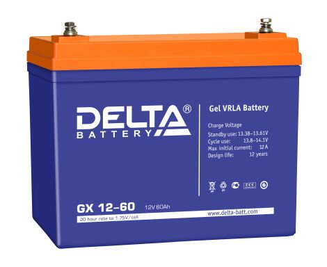 Аккумулятор для ИБП Delta Battery GX 12-60