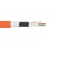 Кабель волоконно-оптический Eurolan L21-TB Tight Buffer, 8хОВ,OM2 50/125 , LSZH-FR, Ø 11,7мм, универсальный, небронированный, оранжевый