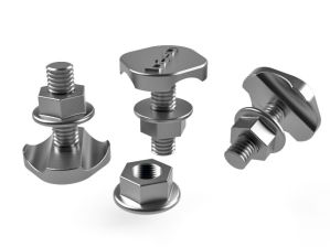 (Архив)Комплект крепежа Basor, М6, универсальный, для проволочных лотков, 23х20 (ШхВ), электроцинк