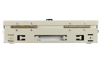 (Архив)Бокс оптический Связьстройдеталь ШКОН-У, портов: 8, SC (LC duplex), 6U, 266х265х66 мм (ВхШхГ), цвет: серый, (130404-00118)