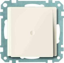 Лиц. панель розеточная Merten System M, 1х VDo 4, плоская, внутренняя, цвет: бежевый (MTN296844)