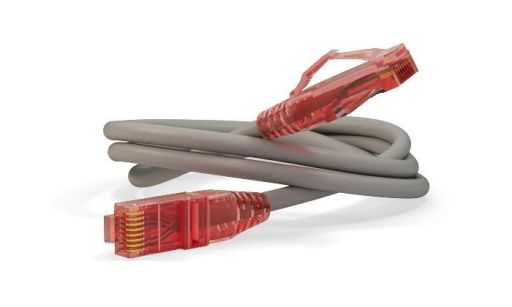 Шнур коммутационный Hyperline PC-LPM-UTP-RJ45-RJ45-C5e-1M-LSZH-GY