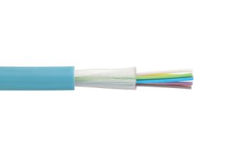 Кабель ВО Eurolan T01 Tight Buffer,  8хОВ, OS2 9/125, LSZH, Ø 6,1мм, внутри зданий, небронированный, цвет: аква, Арамидные нити