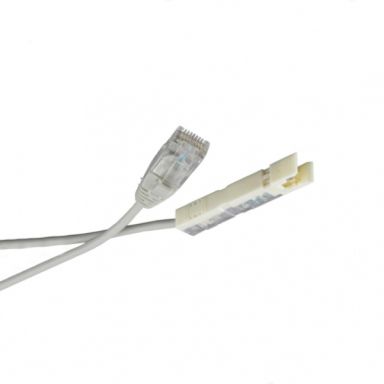 Шнур коммутационный телефонный Hyperline PC-110-RJ45-1P-CX-1M-LSZH-GY