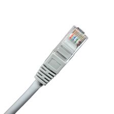 Шнур комм. BNH, кат. 5е, неэкр., U/UTP, RJ45/RJ45, 100 МГц LSZH, AWG24 2м, серый