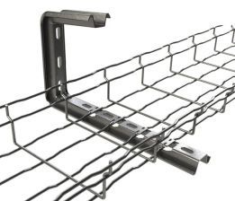 (Архив)Кронштейн Basor, настенно-потолочн., для лотков h =200мм, крюкообразн., 52х175х312 (ШхВхД), толщина: 2 мм, сталь, м. Сендзимира