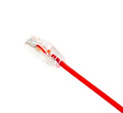 Шнур комм. Panduit, кат. 6A, неэкр., U/UTP, RJ45/RJ45, LSZH, AWG28, 3м, красный
