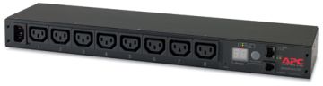 Блок силовых розеток APC, IEC 320 C13 х 8, вход IEC 320 C14, шнур 1,98 м, 44мм 10А, с приборами учета, чёрный
