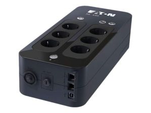 ИБП Eaton 3S, 550ВА, линейно-интерактивный, универсальный, 140х335х86 (ШхГхВ), 230V, 2U,  однофазный, Ethernet, (3S550DIN)