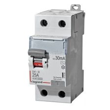 Устройство защитного отключения Legrand DX3, тип: AC, 2 модуль, 2Р, 25А/30мА,  (411504)