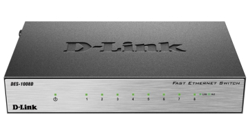Коммутатор D-Link, DES-1008D/L2B