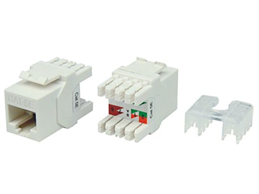 Модуль Hyperline KJ8-8P8C-C5e-180-WH