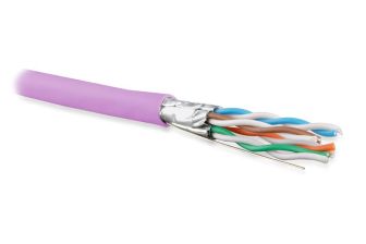 (Архив)Кабель витая пара Hyperline UFTP4-C6A-S23-IN-LSLTX, нг(А)-LSLTx, U/FTP, кат. 6a, проводник Ø 0,57мм, 305м, тип прокладки: внутри зданий, цвет: 
