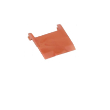 Шторки съёмные DKC, 12 шт, цвет: красный