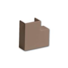 Поворот Рувинил, внешний вертикальный 90 град, для кабель-канала, 60х100 мм (ВхШ), цвет: коричневый