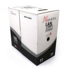 (Архив)Кабель витая пара Nexans LANmark-6, LSZH, F1/UTP, кат. 6, проводник Ø 0,57мм, 1 000м, катушка, тип прокладки: внутри зданий, цвет: оранжевый