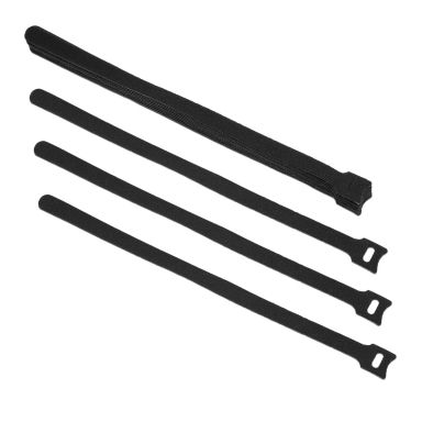 Стяжка кабельная на липучке Cabeus CLAMP-310-BK