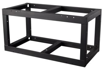 Цоколь (к шкафу) Lanmaster DC, собранный, 200х800х1200 мм (ВхШхГ), для шкафов DC, цвет: чёрный