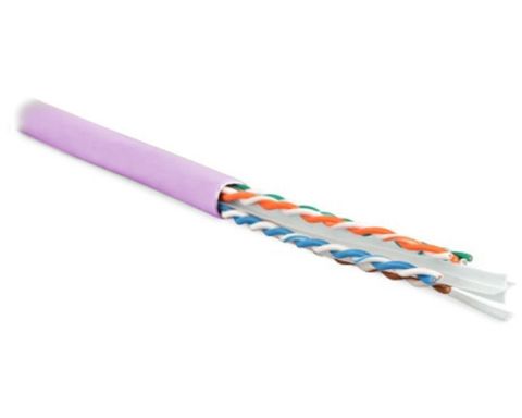 Кабель витая пара Hyperline UUTP4-C6-S23-IN-LSZH-PK-305