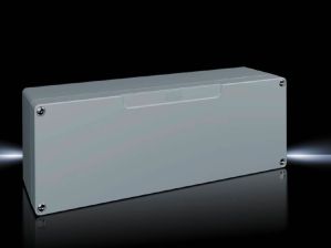 Шкаф электротехнический настенный Rittal, IP66, 120х360х82 мм (ВхШхГ), дверь: металл, алюминий, цвет: серый