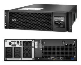 ИБП APC Smart-UPS SRT, 5000ВА, онлайн, в стойку, 432х719х130 (ШхГхВ), 230V, 3U,  однофазный, Ethernet, (SRT5KRMXLI)