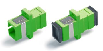 (Архив)Проходной адаптер оптический Hyperline, SC/APC (SM), Simplex