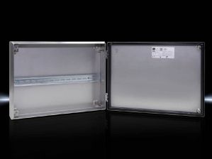 (Архив)Шкаф электротехнический настенный Rittal, IP66, 300х400х80 мм (ВхШхГ), дверь: металл, металл, цвет: серый