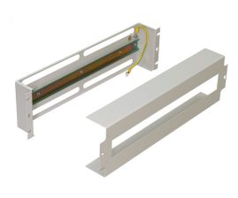 (Архив)Панель распределительная Zpas, 19", 3U, 133х482,6х60 мм (ВхШхГ), цвет: серый