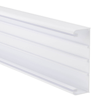 Кабель-канал DKC In-Liner Front 140x50, без самоклеющейся основы, без перегородок, без крышки, 2 м, белый