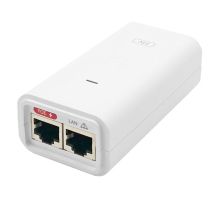 Блок питания Ubiquiti, портов: 2, RJ45, выход: напряжение 24 Вт, вход: 120 В, LAN порт, белый цвет, (POE-24-12W-G-WH)